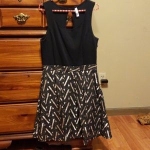 Sleeveless Skater Dress